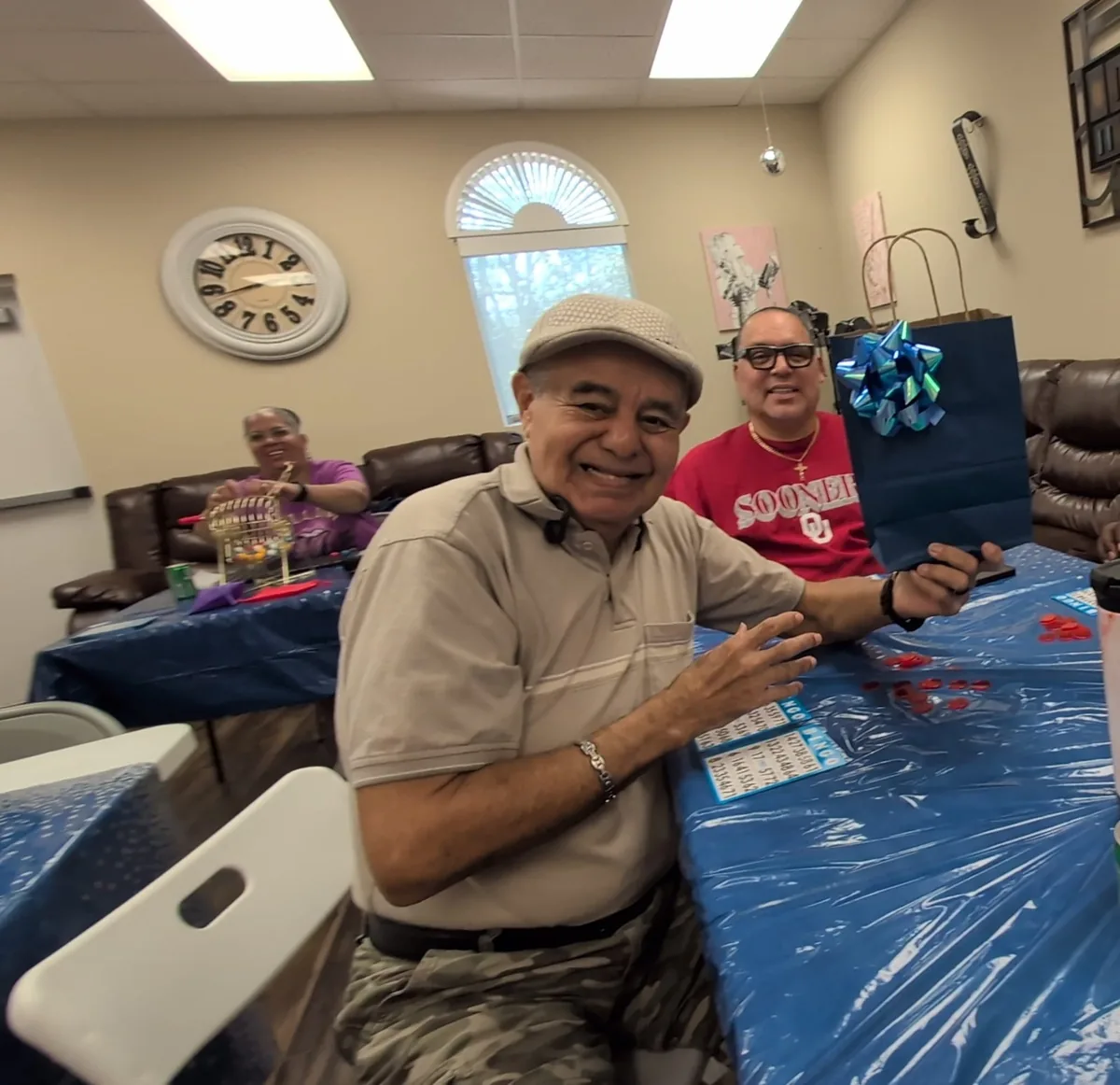 Good company at The Golden Years Senior Activity Center