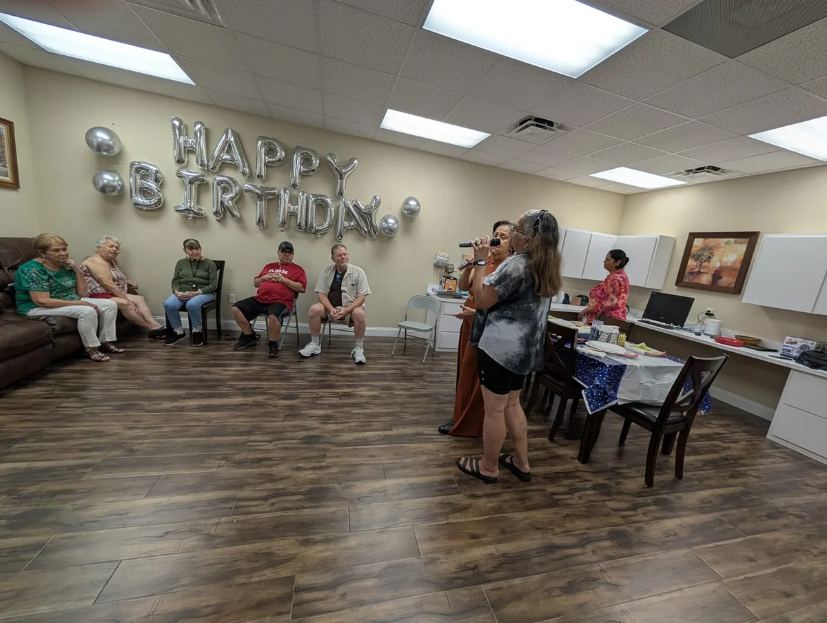 Our space in Leesburg at The Golden Years Senior Activity Center